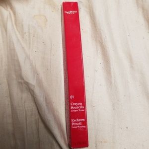 clarins dark brown brow pencil